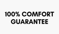 100% comfort guarantee logo