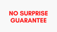 No Surprise Guarantee logo